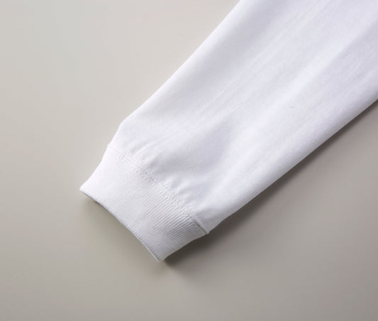 5011-01 5.6オンス ロングスリーブ Tシャツ(1.6インチリブ)