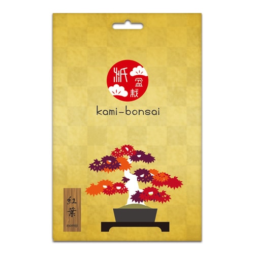 kami-bonsai 紅葉　の紙なのだ！　